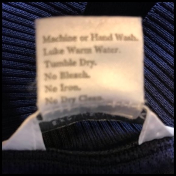 Exclusively Misook Navy Blue Zip Front Ribbed Jacket Mesh Details Size S - Picture 10 of 11